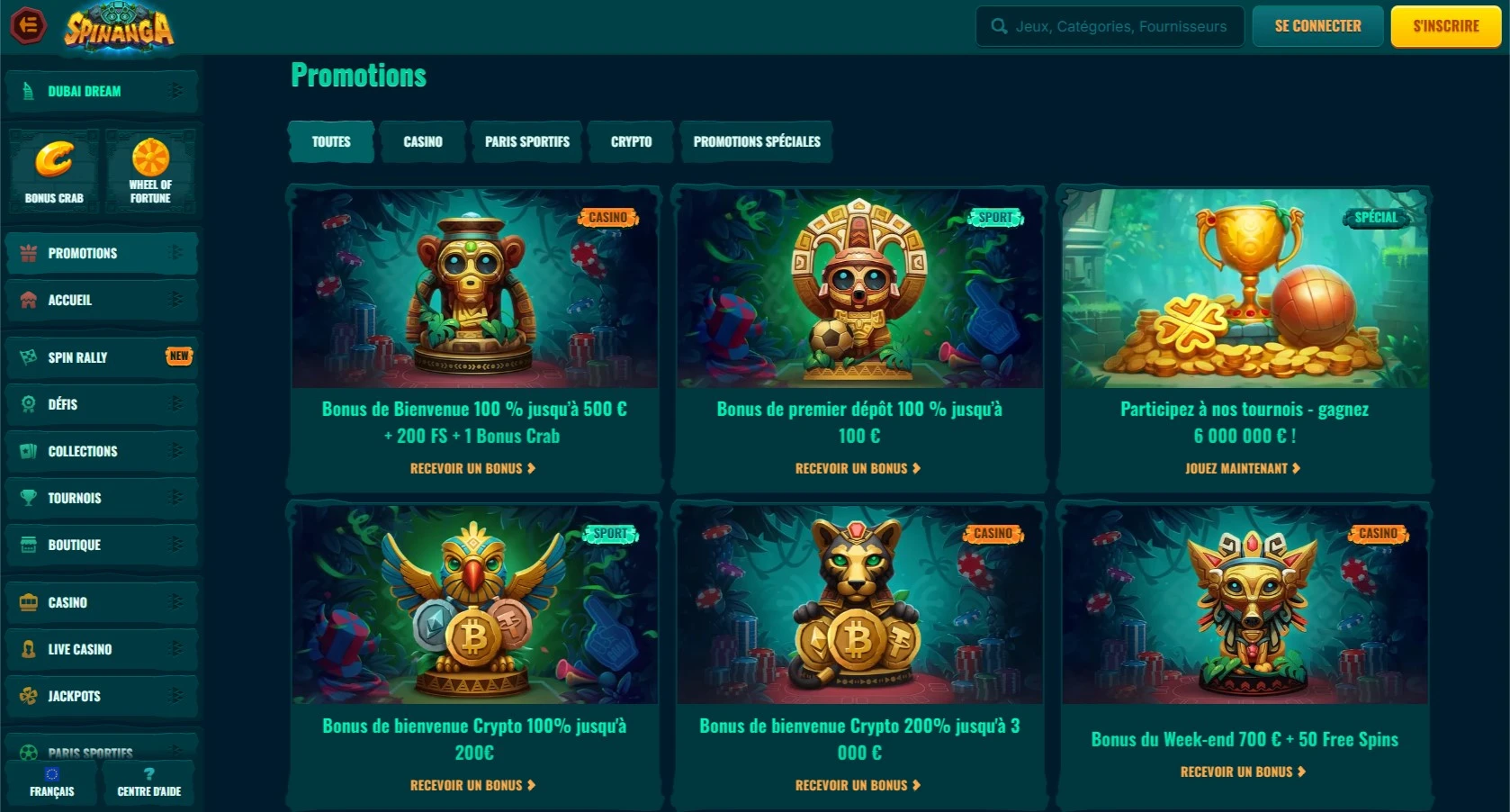 Bonus et promotions dans les nouveaux casinos en ligne